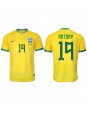 Billige Brasil Antony #19 Hjemmedrakt VM 2022 Kortermet